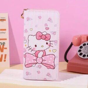 New! Hello Kitty Fashion Clutch Wallet Coin Purse